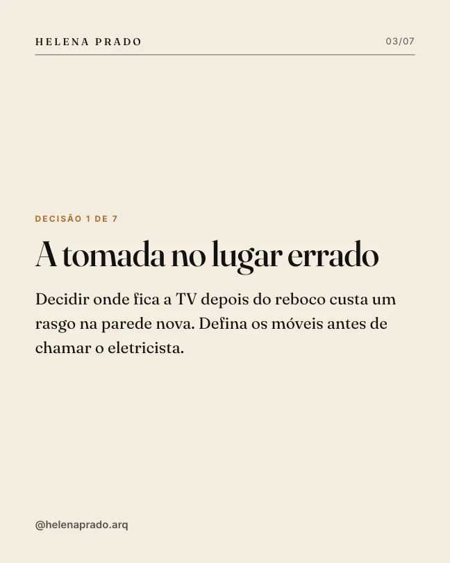 Slide de dentro no estilo Editorial